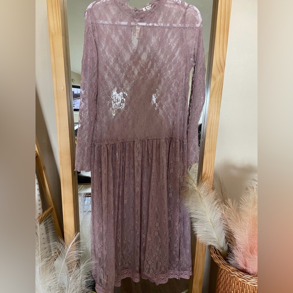 Free People lace slip dress brand new with tags